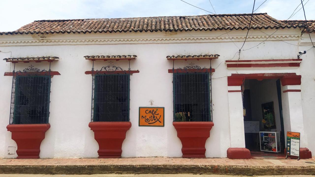 Cafe Mompox - Colonial House Apartment Екстериор снимка