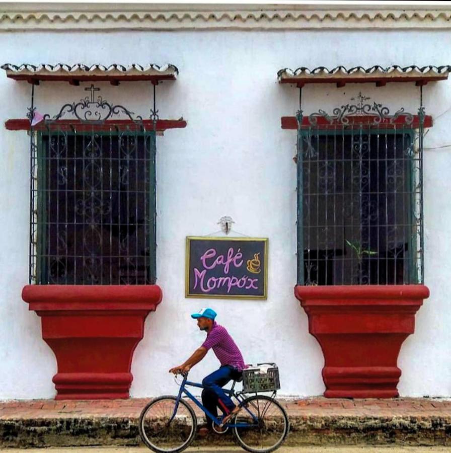 Cafe Mompox - Colonial House Apartment Екстериор снимка